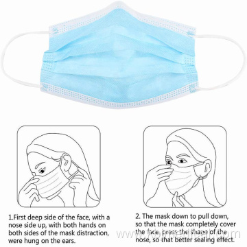 3ply Surgical Disposable Face Mask with Earloop